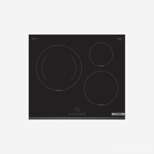Bếp từ 3 vùng nấu màu đen Bosch HMH.PUJ631BB5E