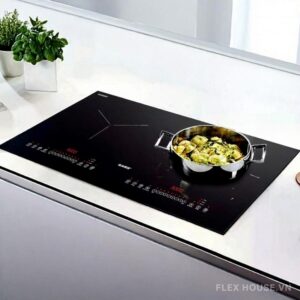 Bếp từ âm 2 vùng nấu kính vát 4 cạnh Garis G1211