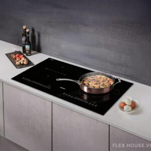 Bếp từ đôi âm viền hợp kim nhôm Garis G1214