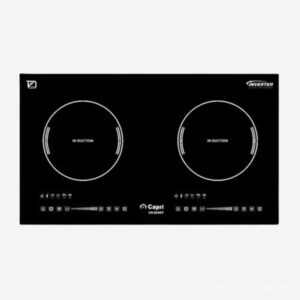 Bếp từ đôi viền kính hợp kim cao cấp Capri CR-824KT