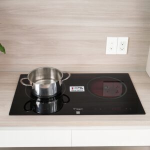 Bếp từ kết hợp hồng ngoại đôi Capri CR-804HI